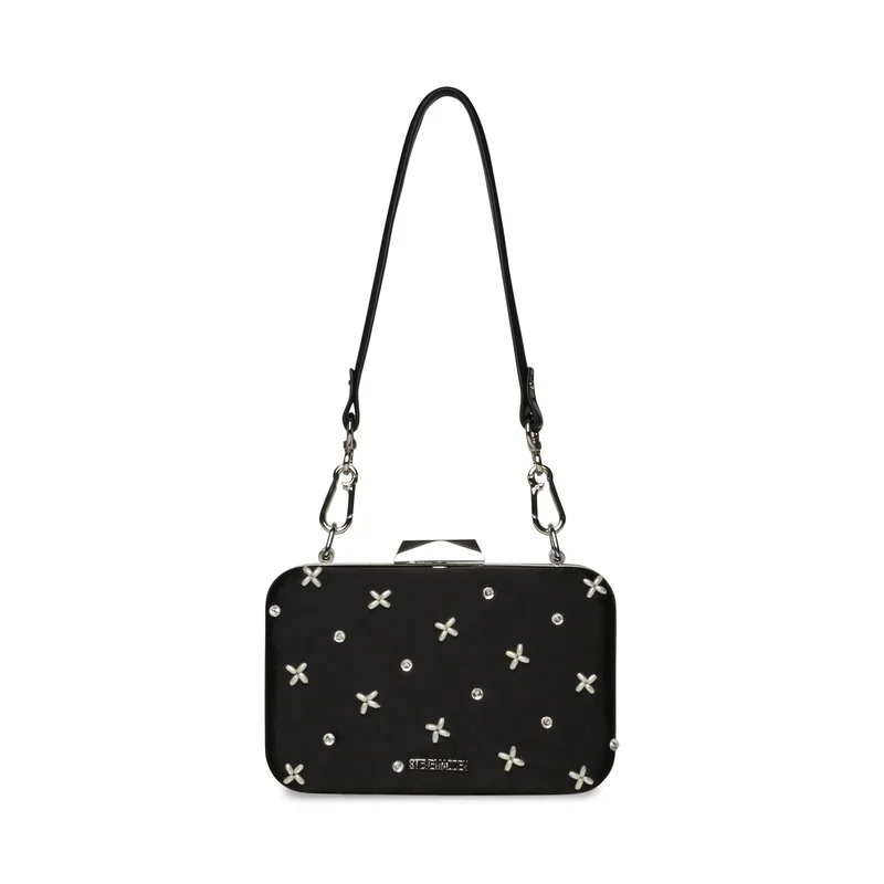 ستيف مادن Steve madden nour women's black/silver clutch